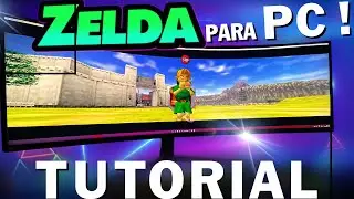 PORT de ZELDA para PC (TUTORIAL) como instalar Ocarina of Time