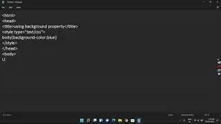HTML || Using background color property || By 11 year old kid ||