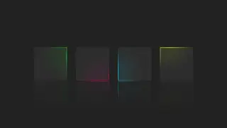 CSS Glowing Corner Loading Animation Effects