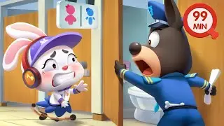 Pipi Rabbit Ate Too Much Ice Cream 😰 | Healthy Habits | Kids Cartoons | Sheriff Labrador