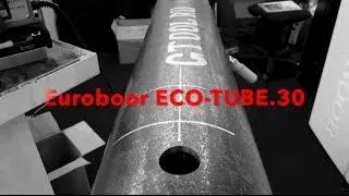 Euroboor ECO-TUBE 30. Точное корончатое сверление отверстий в трубе.