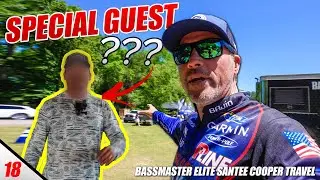 SURPRISE GUEST to Team SMC! - 2023 Bassmaster Elite Santee Cooper Lakes (Travel) - UFB S3 E18