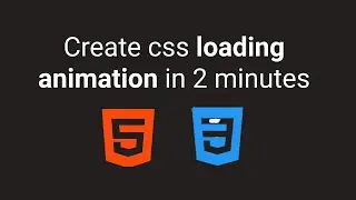 css loading animation 🔴|  loading effect in html and css