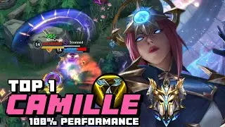 Wild Rift Camille - Top 1 Camille Gameplay Sovereign Ranked