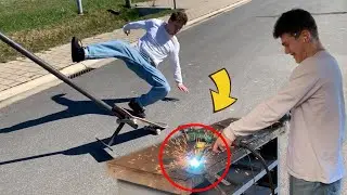 WE MADE A RAIL - SKATEVLOG #2
