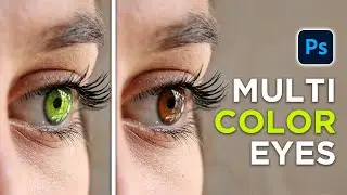 Create Multi Color Eyes in Adobe Photoshop - Easy Photoshop Tutorial - Hm Ifat Islam