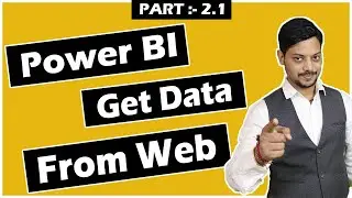 Power BI Desktop in hindi | how to get data from web in power bi