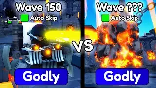 Volcanic Titan Godly VS Boss Toilet Godly, which is BETTER? (Toilet Tower Defense)