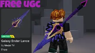 Free UGC Limited! How To Get Galaxy Ender Lance In Blade Ball | Roblox | Free UGC
