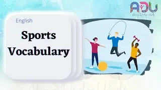 Sports Vocabulary in English for kids