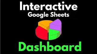 Interactive Google Sheets dashboard with drop down menus tutorial