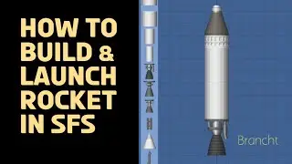 How To Build and Launch Rocket in Spaceflight Simulator | SFS #16