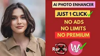 Photos Edit Like Remini Without App (Only 10sec)! | BEST AI Image Increaser 2024