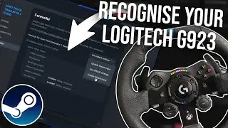 How to Make Steam Games Recognise your Logitech G923 - Steam Detecting Logitech G923