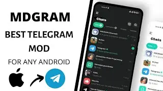 MDGRAM AD-Free Mod Best Telegram For Any Android | ios Style Telegram For Any Android Phone