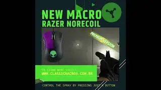 CSGO RAZER MACRO 1 Button No Recoil Humanized (NEW) 2022  (link in comments)