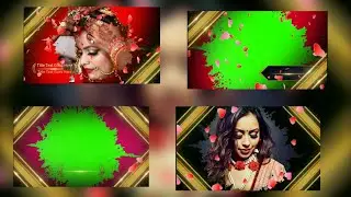 Wedding Photo Frame On Green Screen effect background || Shaadi || WhatsApp Status video effect