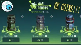 War Robots Event Chest Opening!!!  (6K coins)