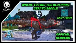 Where To Get The CERATO SADDLE Blueprint In The Island | ARK: Survival Ascendent