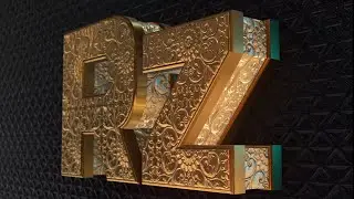 Golden 3D Text Animation In  Element 3D | After Effects | Free Project File