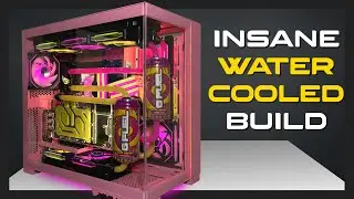 My First Custom Water Loop | Pink 011D EVO Build for GFuel