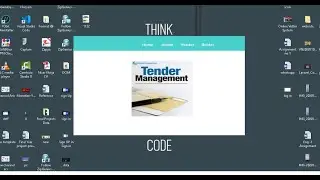 online Tender Management System in C#  Dashboard  [Part-2]  (UI Only) Visual Studio 2107