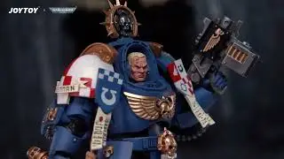 JOYTOY 1/18 Warhammer 40K Ultramarines Terminator Captain Severus Agemman & Terminator Squad