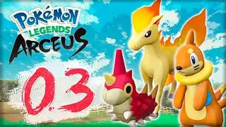 ПОНИТА, ВУРМПЛ, БУИЗЕЛЬ -  Pokemon Legends Arceus #3 - Прохождение | НОВЫЕ ПОКЕМОНЫ НА НИНТЕНДО СВИЧ