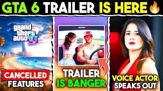 GTA 6 Trailer On 5th Dec - More Details 😱, Actor Responds, Employees Leaving Rockstar & More [HINDI]