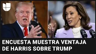 Nueva encuesta pone a Kamala Harris por delante de Donald Trump en tres estados clave