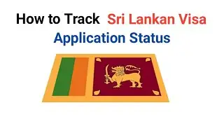 how to track Sri Lankan Visa application Status through eta