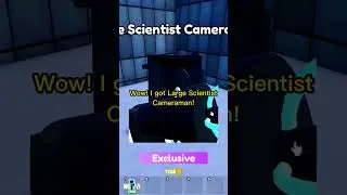 Opening My Second Scientist Crate in Toilet Tower Defense! #roblox #shorts