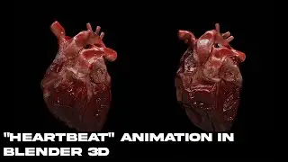 BLENDER 3D: HEARTBEAT ANIMATION IN BLENDER 3D