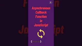 asynchronous callback function in javascript | #javascript tutorial in 1 minutes #coding