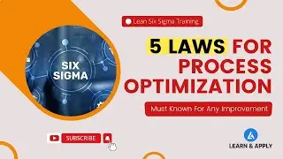 5 Laws In Lean Six Sigma For Process Optimization (Improvement)