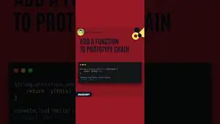 Javascript, Add A Function To Prototype Chain 