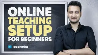 Low Cost Online Teaching Set-up for Teachers | Teachmint