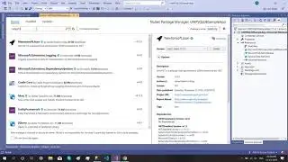 UWP & SQL Part 2 -  Setup an UWP project