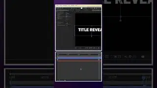 Liquid Text Reveal in After Effects | Tutorial
