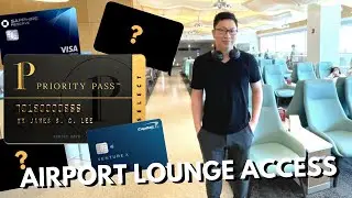 Best Cards with Airport Lounge Access 2023 (pt. 1) | Are Airport Lounges Worth It? | CSR, Venture X