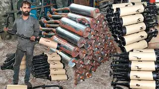 Amazing Manufacturing Of Rickshaw Muffler Complete Rickshaw Muffler Making Process in Factory