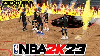 THE HARDEST GAME MODE IN NBA 2K23! COMP PRO AM GAME