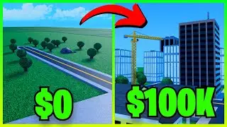 How Fast Can I Get To 100K In Mini Cities 2? | Roblox