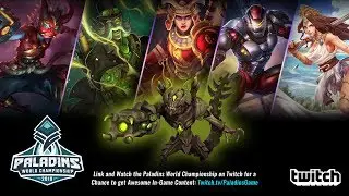 Paladins World Championship - Twitch Drops (January 3rd - 7th)