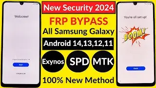 Finally New Method🔥All Samsung FRP Bypass/Unlock 2024 All Android 12/13 | Google Account Remove 2024