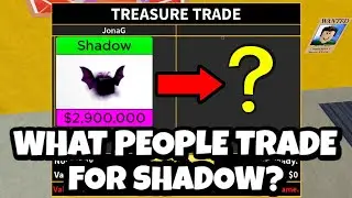 WHAT PEOPLE TRADE FOR SHADOW?  (APRIL 2023)