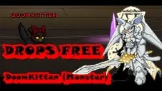 =AQW= DoomKitten (Monster) (3) BOSS - All Drops - /Nibbleon - DROPS FREE