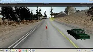 Unity3d  C#  Урок Гонки 1-3 Урок создание своей игры гонки  Камера для автомобиля.