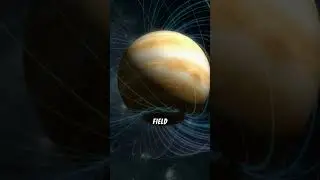 Jupiter’s magnetic field is massive! #physics #science #cosmos