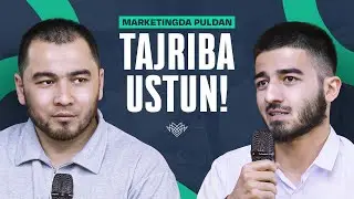 Rivojlanaman desangiz pulni emas, tajribani tanlang! | Master-klass